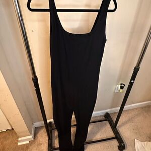 Black Sleeveless Jumpsuit